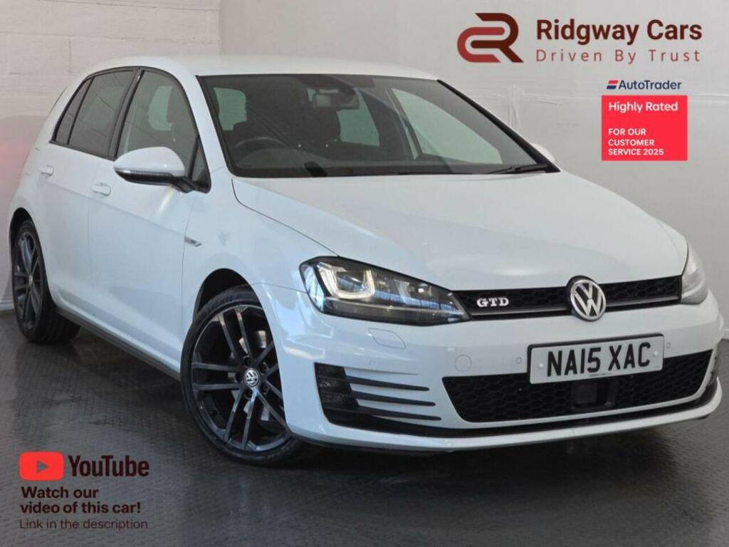 Volkswagen Golf Tdi Bluemotion Tech Gtd White