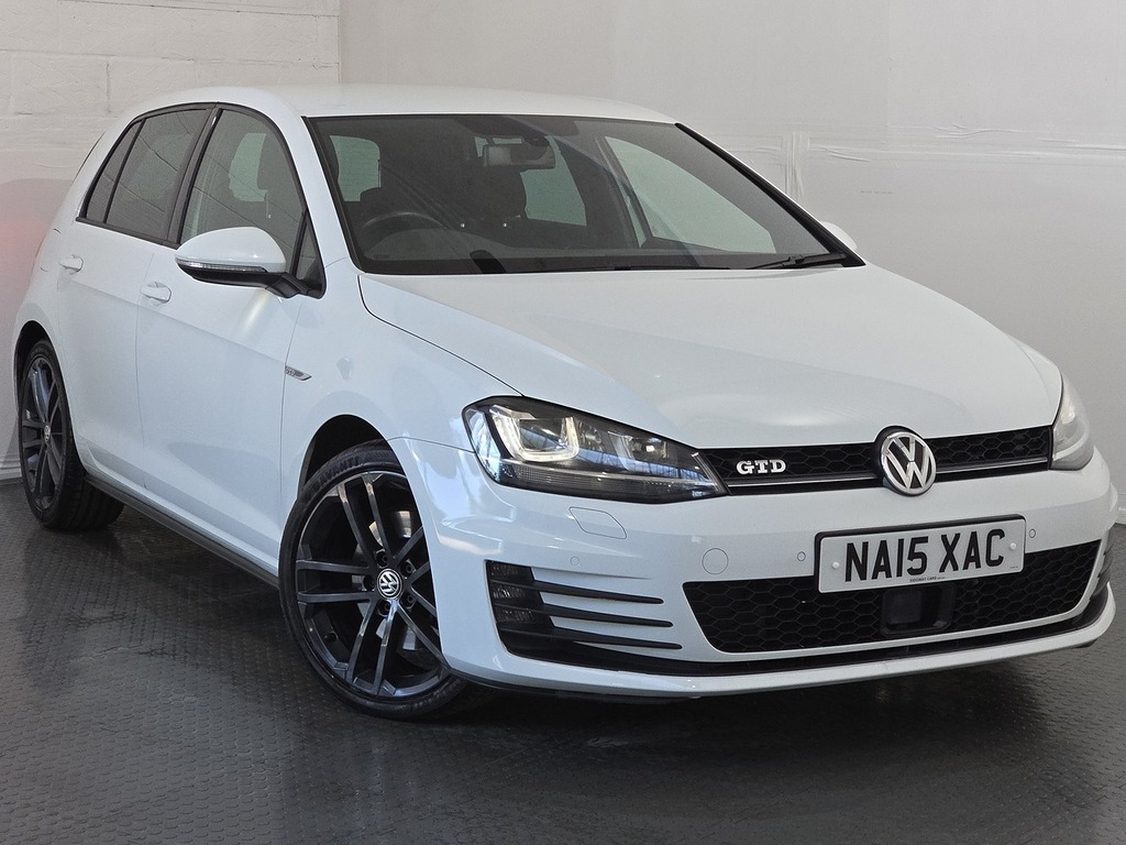 Volkswagen Golf Tdi Bluemotion Tech Gtd White #2