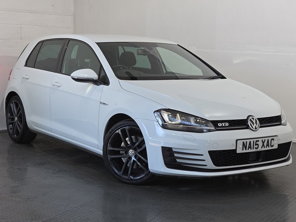 Volkswagen Golf Tdi Bluemotion Tech Gtd White #3