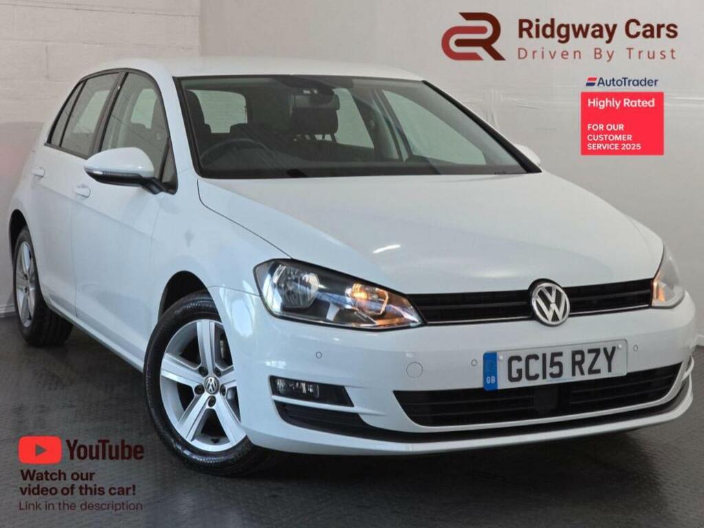 Volkswagen Golf Tsi Bluemotion Tech Match White