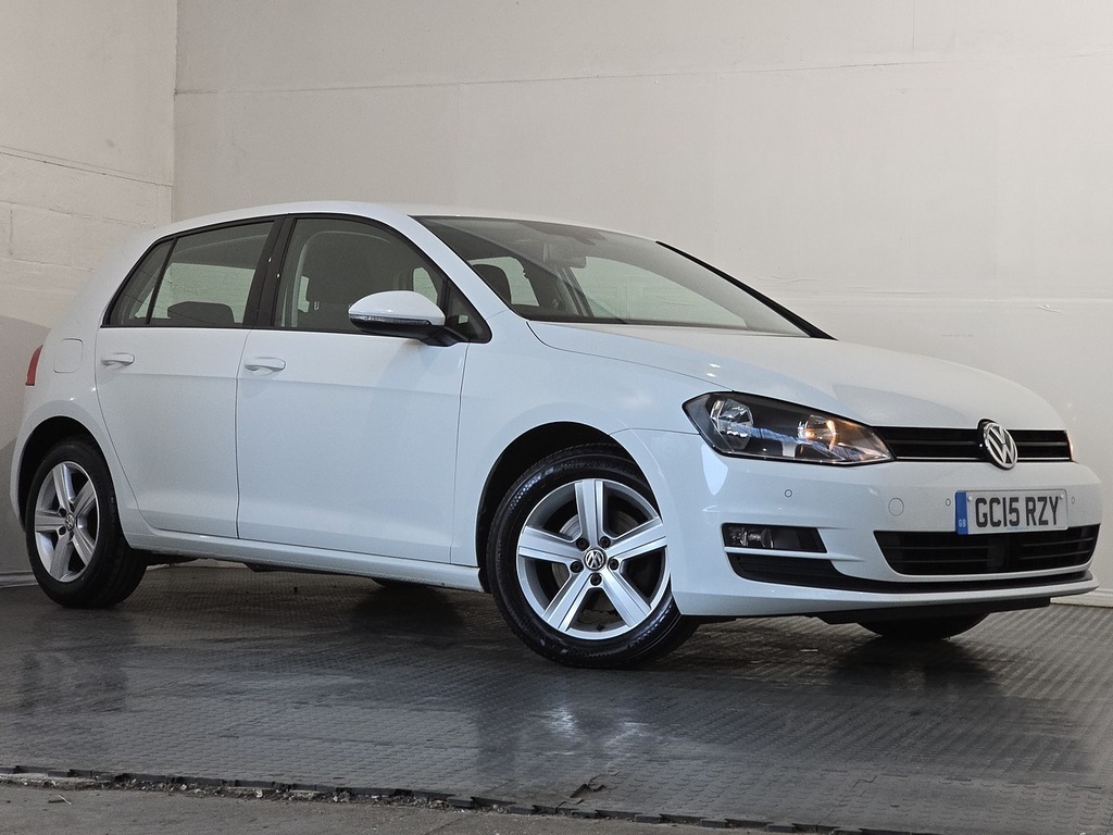 Volkswagen Golf Tsi Bluemotion Tech Match GC15RZY White #4