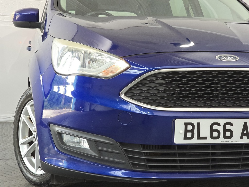 Ford C-Max 1.6 125 Zetec 5Dr, Under 18400 Miles, 4 Services, Silver #12
