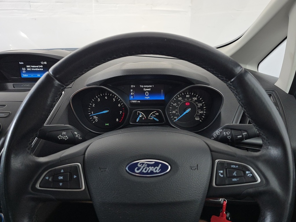 Ford C-Max 1.6 125 Zetec 5Dr, Under 18400 Miles, 4 Services, Silver #47