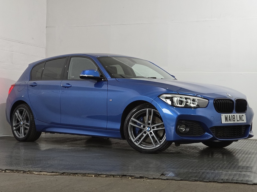 BMW 1 Series 118I M Sport Shadow Edition Blue #4