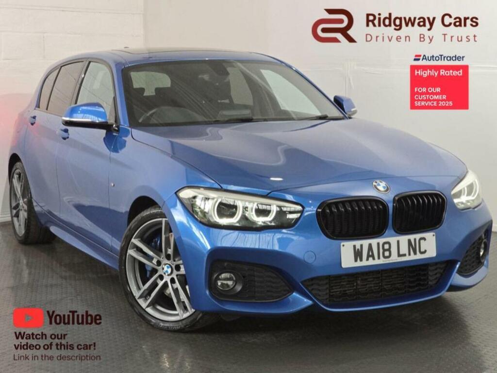 BMW 1 Series 118I M Sport Shadow Edition Blue