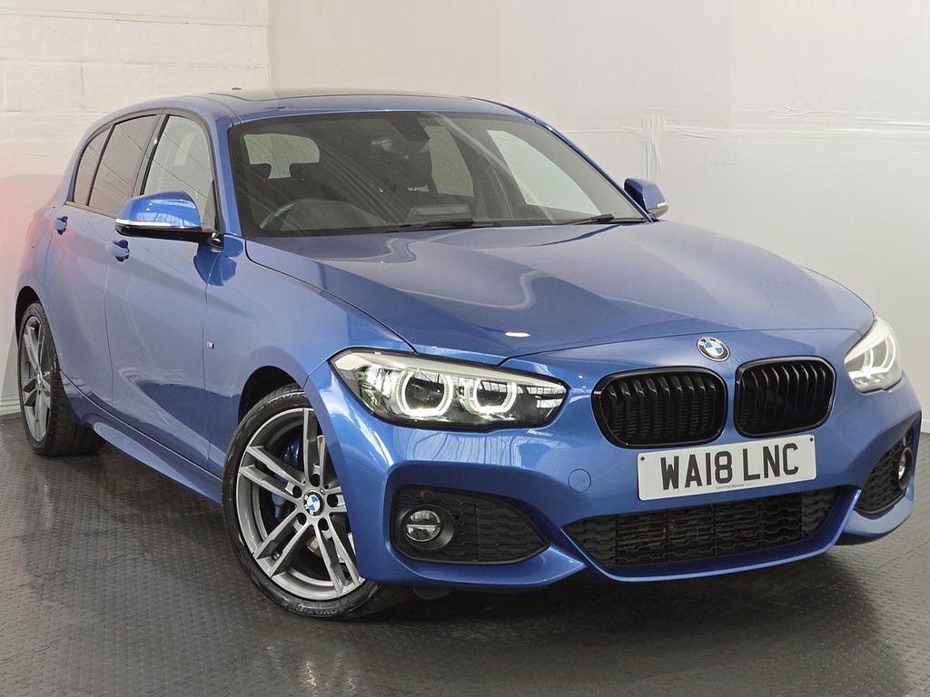 BMW 1 Series 118I M Sport Shadow Edition Blue #2
