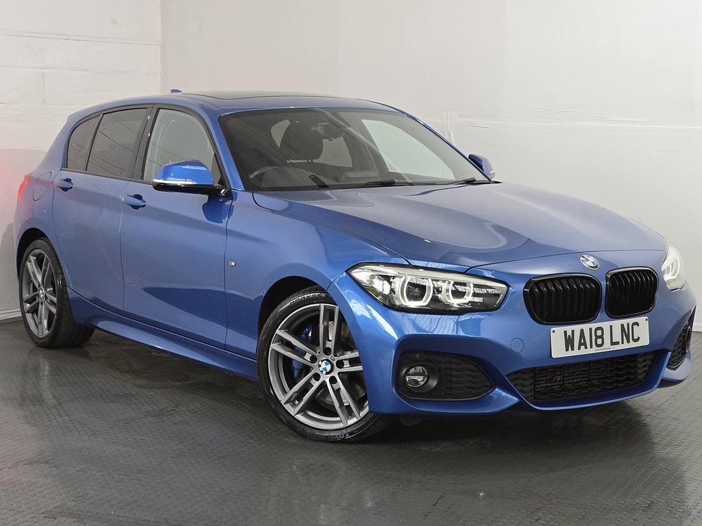 BMW 1 Series 118I M Sport Shadow Edition Blue #3