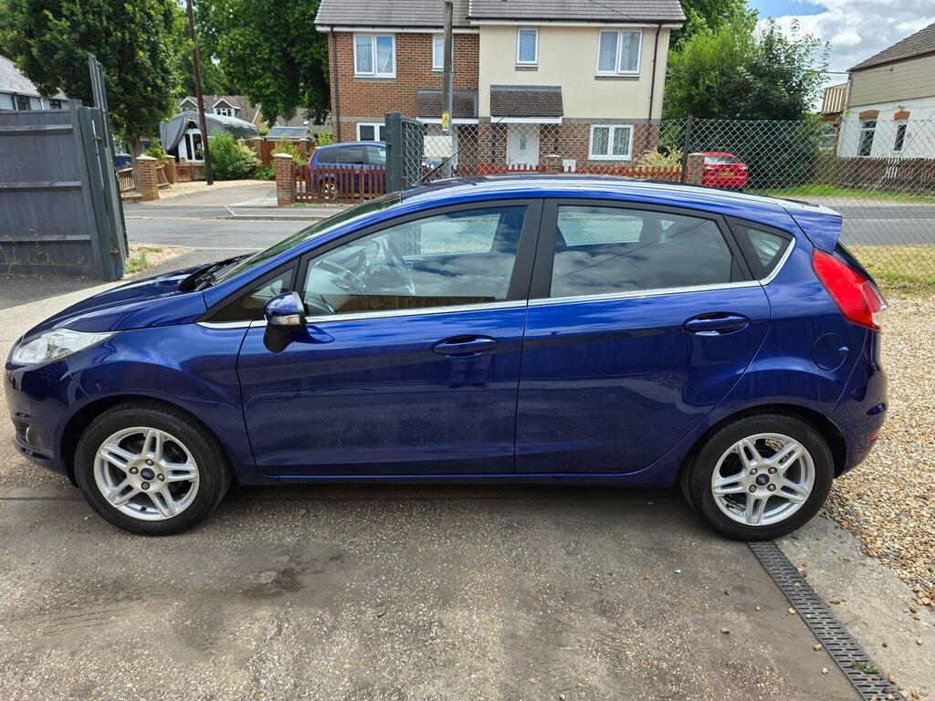 Ford Fiesta Hatchback 1.25 Zetec Euro 5 201464 EX64WSK Blue #6
