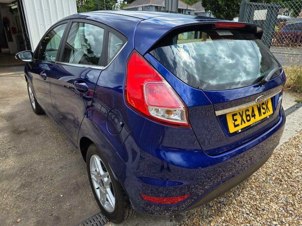 Ford Fiesta Hatchback 1.25 Zetec Euro 5 201464 EX64WSK Blue #5