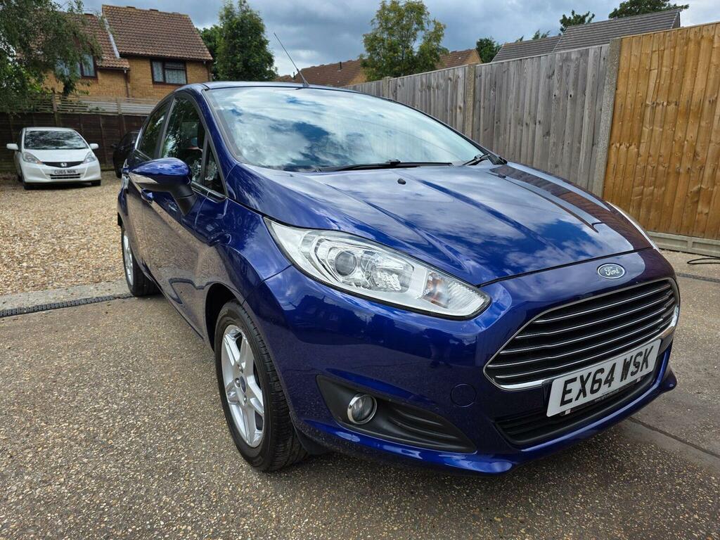 Ford Fiesta Hatchback 1.25 Zetec Euro 5 201464 Blue
