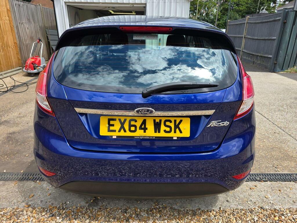 Ford Fiesta Hatchback 1.25 Zetec Euro 5 201464 EX64WSK Blue #4