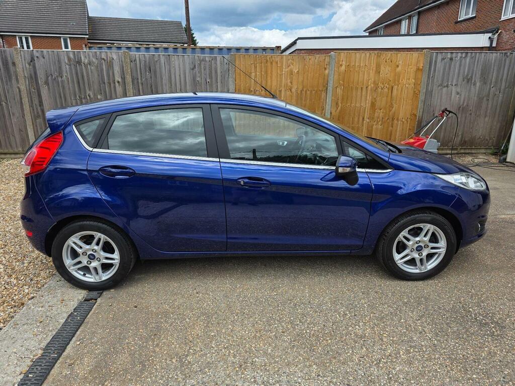 Ford Fiesta Hatchback 1.25 Zetec Euro 5 201464 EX64WSK Blue #2