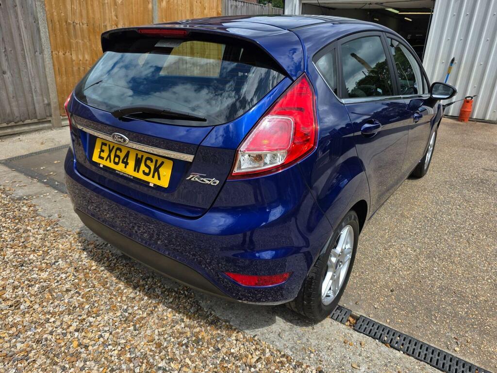 Ford Fiesta Hatchback 1.25 Zetec Euro 5 201464 EX64WSK Blue #3