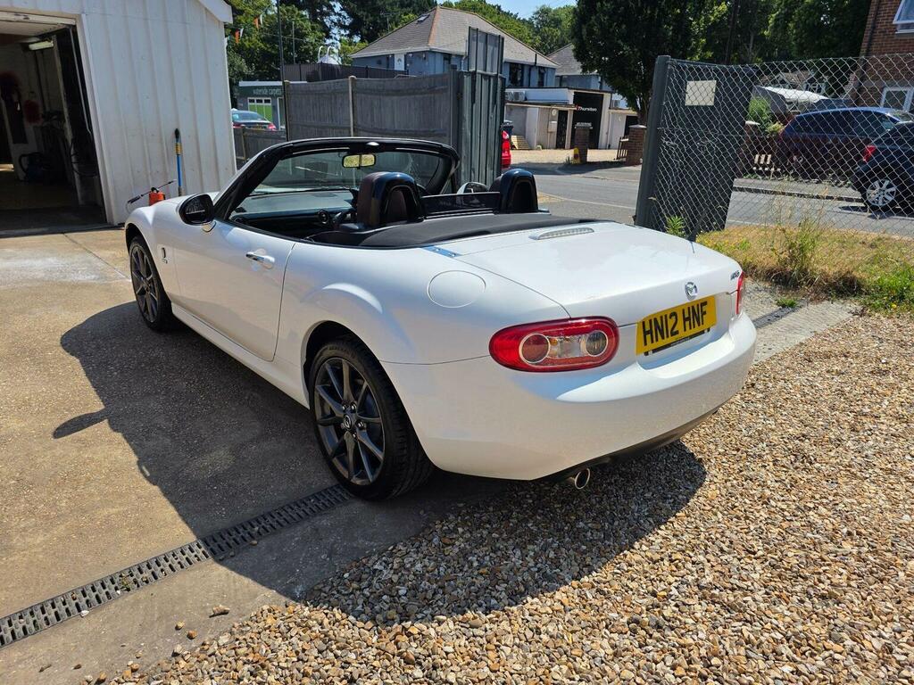 Mazda MX-5 Convertible 1.8I Venture Euro 5 201212 White #4