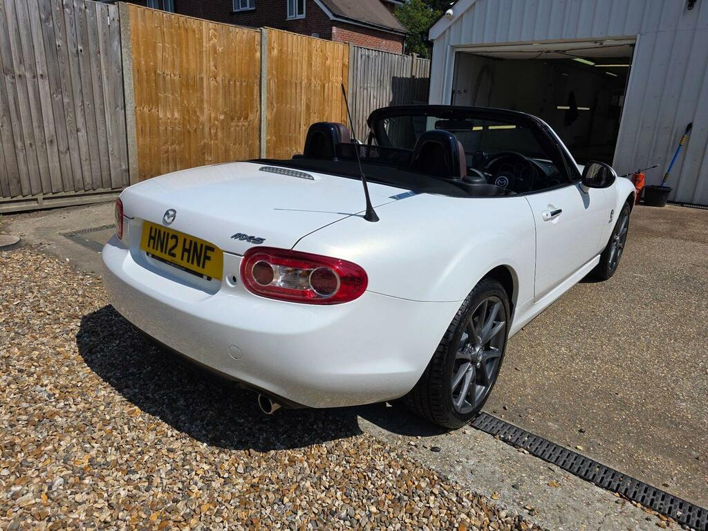 Mazda MX-5 Convertible 1.8I Venture Euro 5 201212 White #3