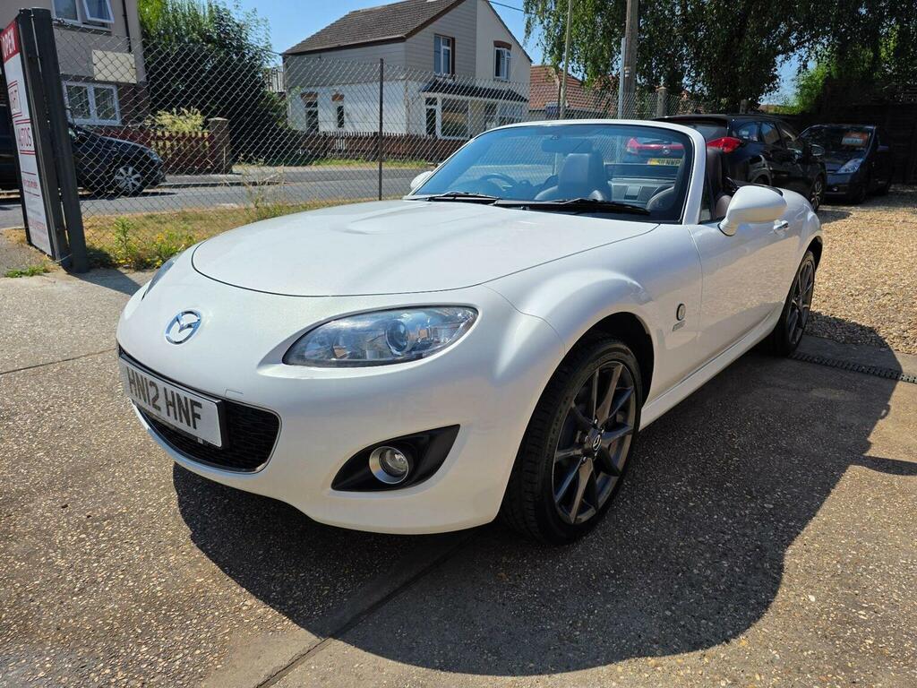 Mazda MX-5 Convertible 1.8I Venture Euro 5 201212 White #6