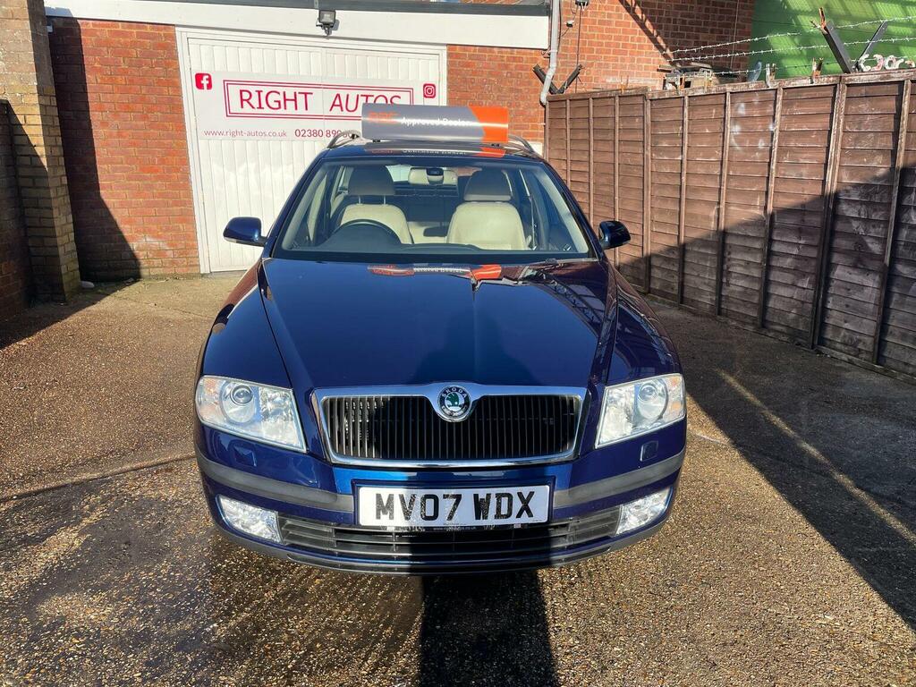 Skoda Octavia Scout Tdi Blue #12