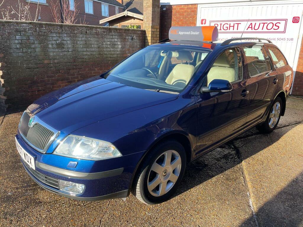 Skoda Octavia Scout Tdi Blue #13