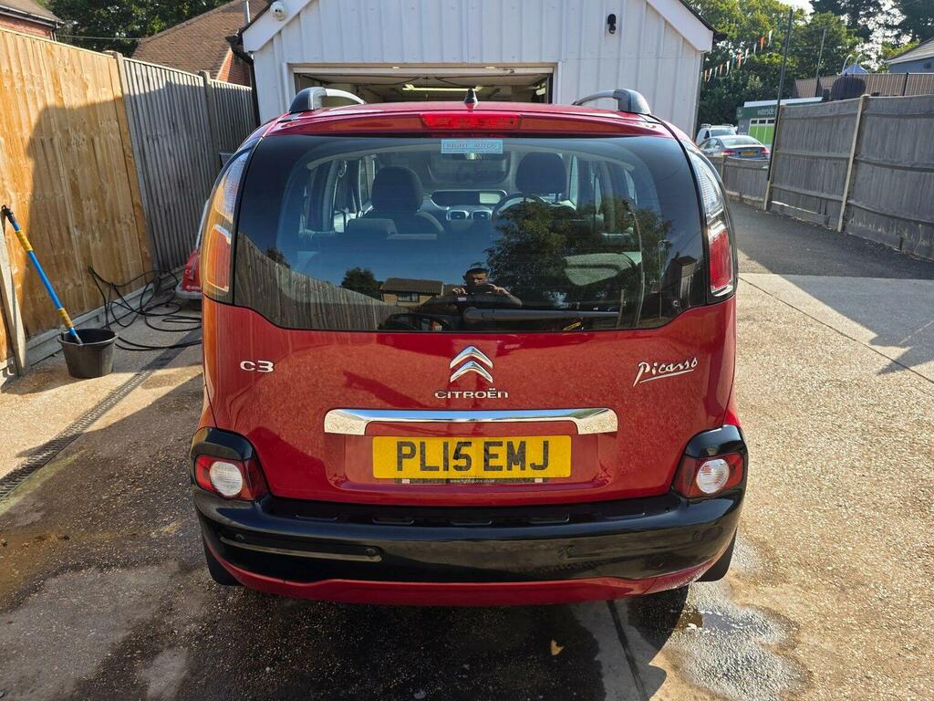Citroen C3 Picasso 1.2 Puretech Selection Euro 6 Red #4