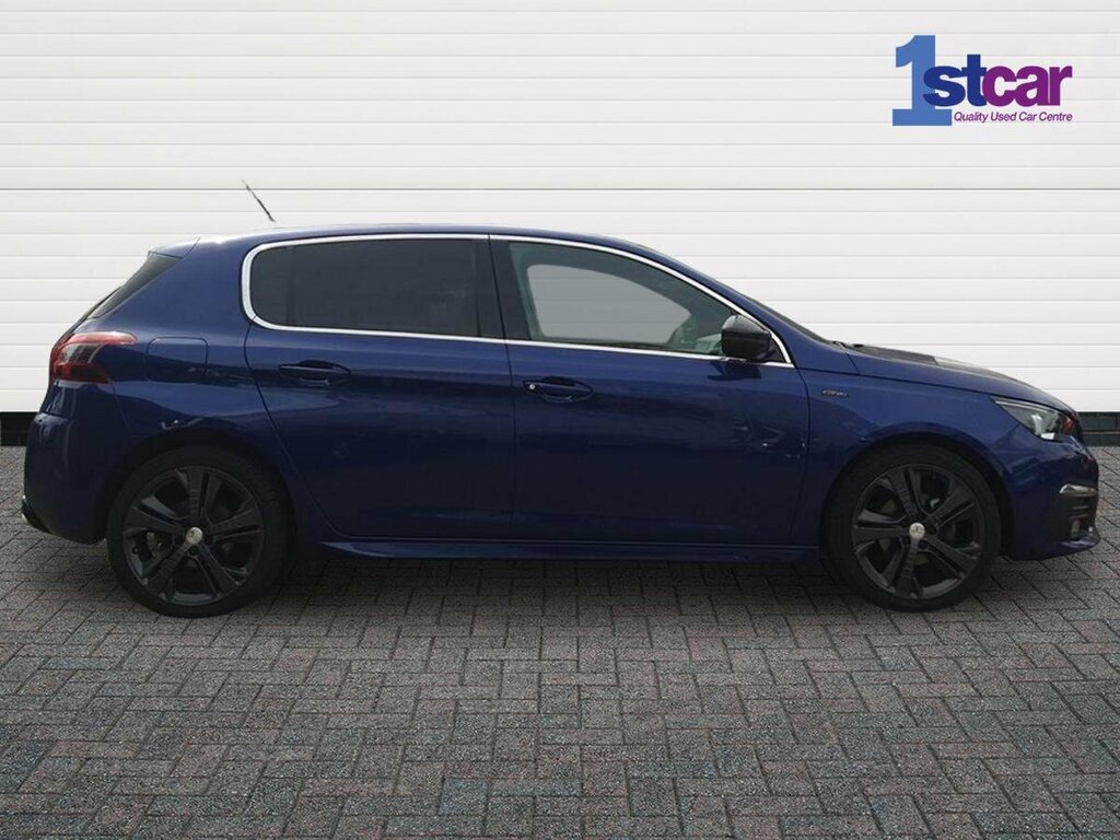 Peugeot 308 1.5 Bluehdi Gt Line - 2019 68 KJ68UDP Blue #4