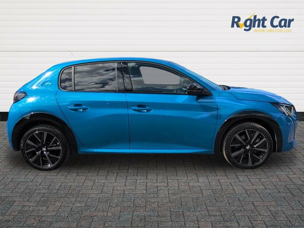 Peugeot e-208 50Kwh Gt 7.4Kw Charger - 2023 23 SL23HJV Blue #4