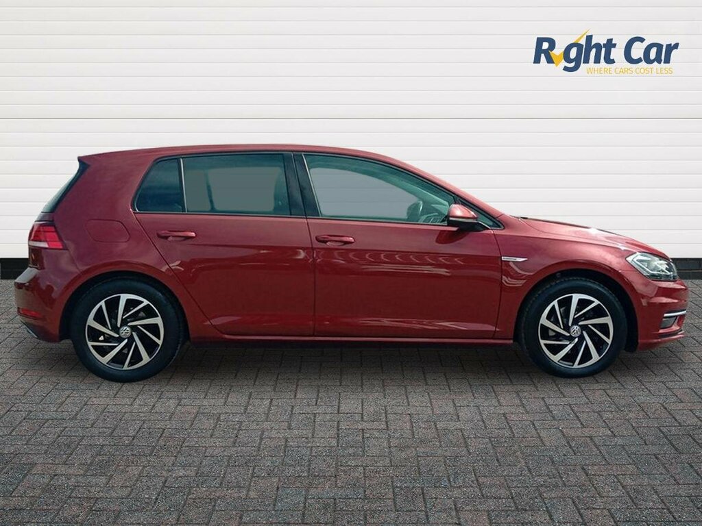 Volkswagen Golf 1.5 Tsi Evo Match Edition - 2020 69 YY69YVR Red #4