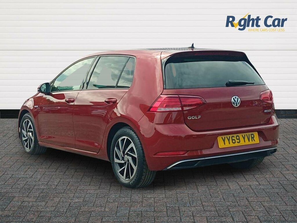Volkswagen Golf 1.5 Tsi Evo Match Edition - 2020 69 YY69YVR Red #3