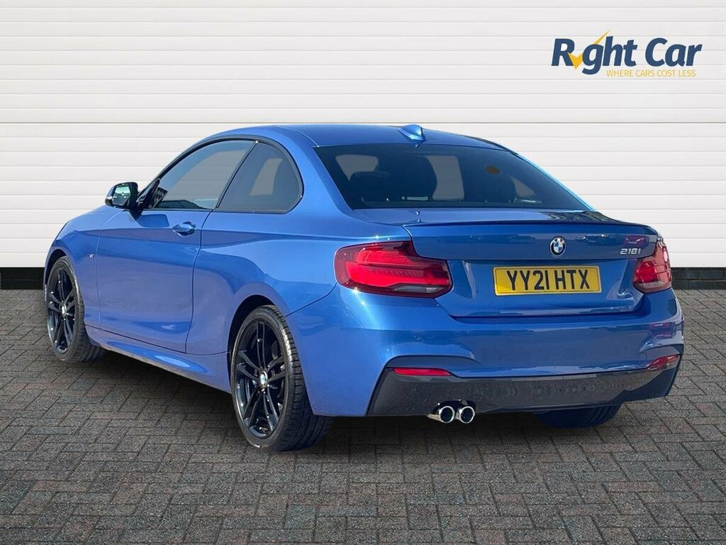 BMW 2 Series 2.0 218I M Sport - 2021 21 YY21HTX Blue #3