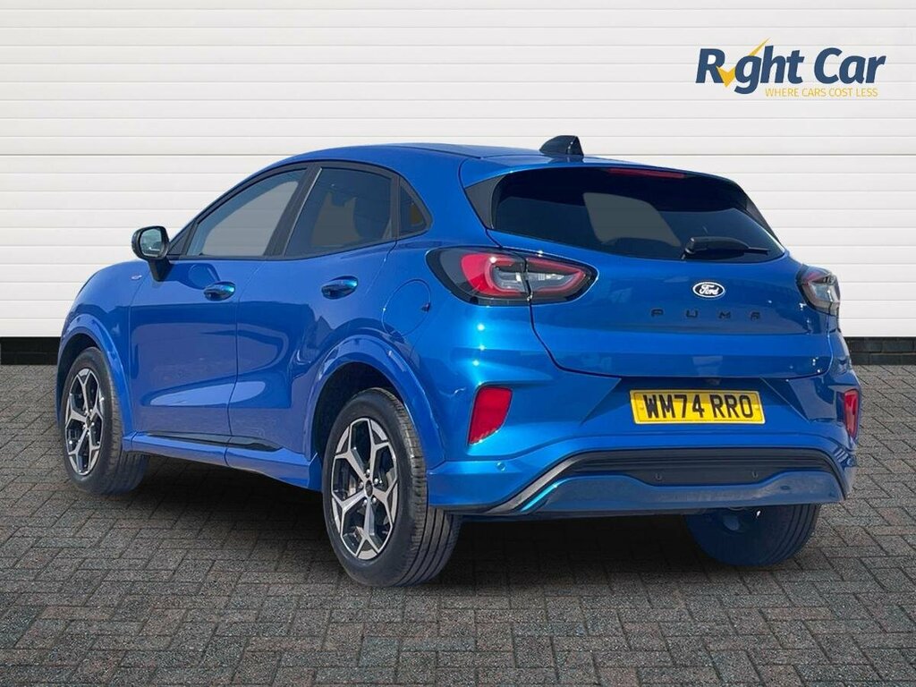 Ford Puma 1.0T Ecoboost Mhev St-line - 2024 74 WM74RRO Blue #3