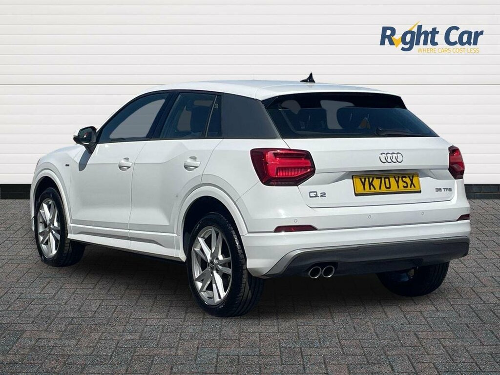 Audi Q2 1.5 Tfsi Cod 35 S Line S Tronic - 2020 70 YK70YSX White #3