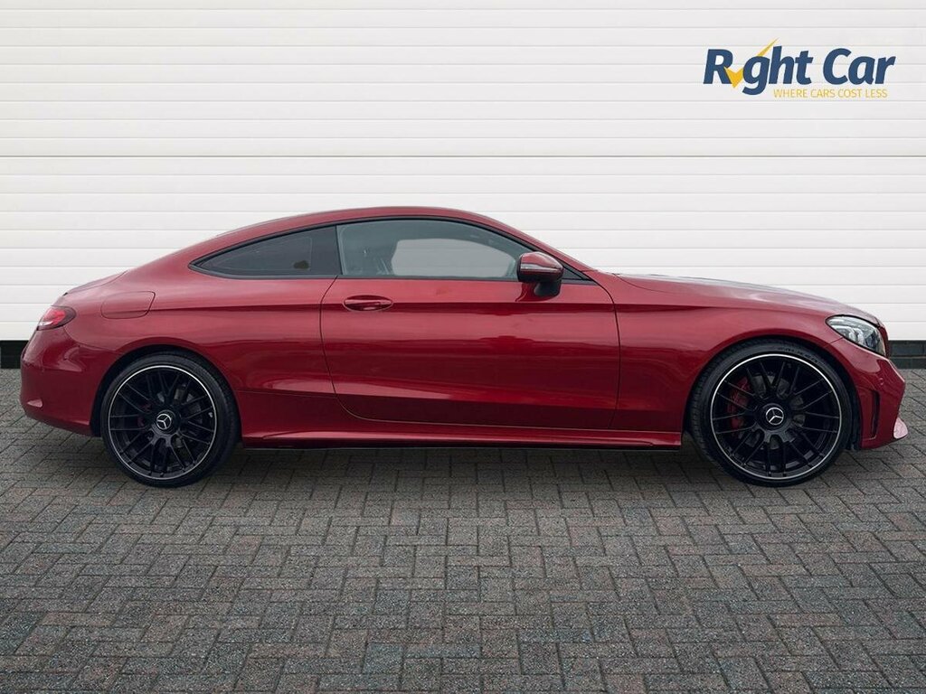 Mercedes-Benz C Class 2.0 C300 Amg Line Premium G-tronic - 2019 BM19OAH Red #4