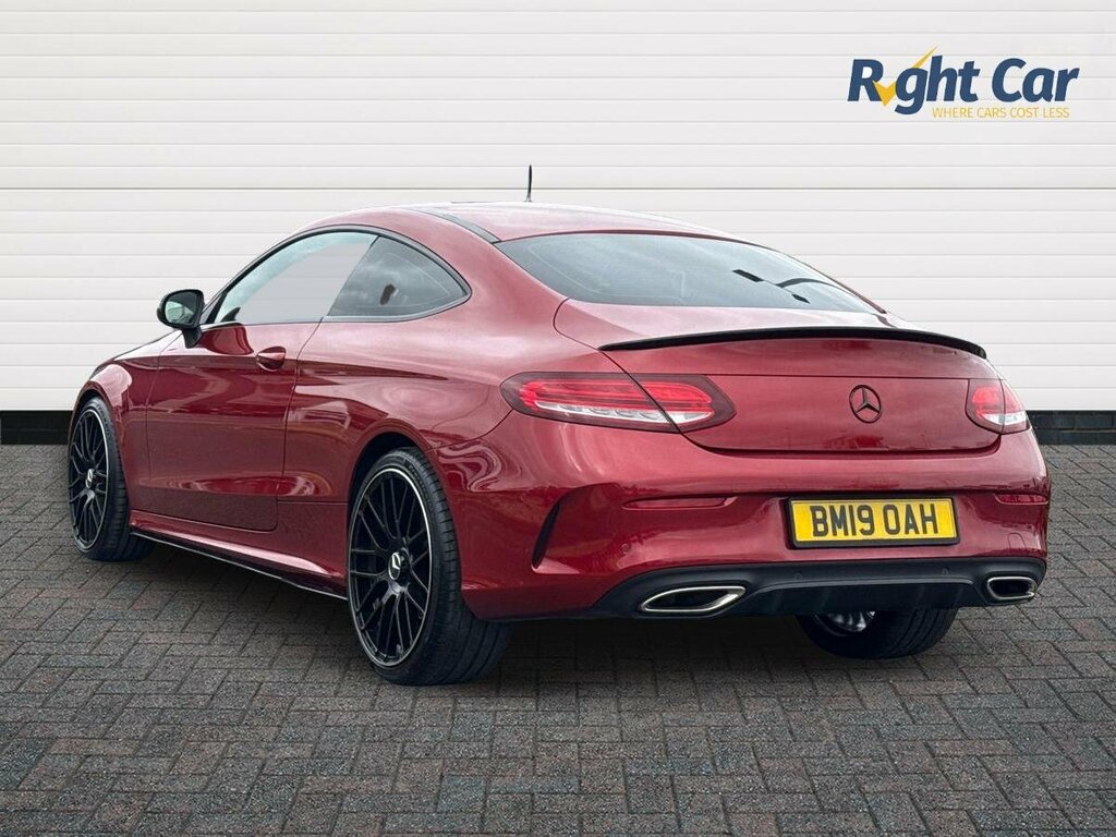 Mercedes-Benz C Class 2.0 C300 Amg Line Premium G-tronic - 2019 BM19OAH Red #3