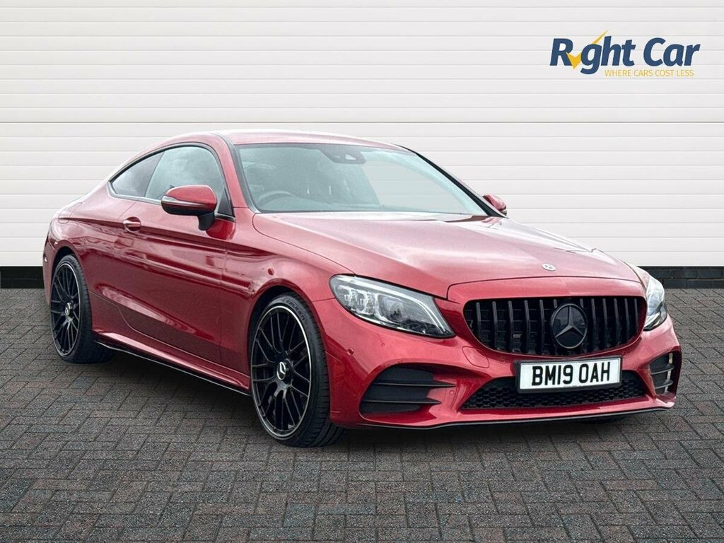 Mercedes-Benz C Class 2.0 C300 Amg Line Premium G-tronic - 2019 Red