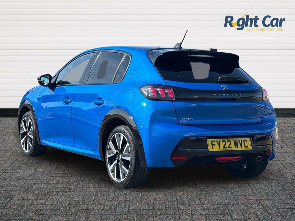 Peugeot 208 1.2 Puretech Gt Eat - 2022 22 FY22WVC Blue #3