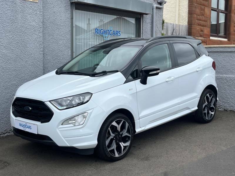 Ford Ecosport 1.0 Ecoboost 125 St-line - 2019 19 SB19OLJ White #2