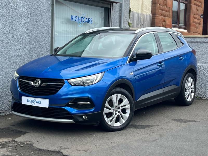 Vauxhall Grandland X 1.2 Turbo Sport Nav - 2018 68 DA68GOU Blue