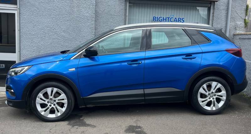 Vauxhall Grandland X 1.2 Turbo Sport Nav - 2018 68 DA68GOU Blue #3