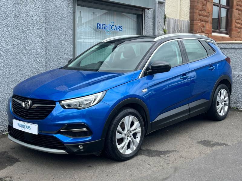 Vauxhall Grandland X 1.2 Turbo Sport Nav - 2018 68 DA68GOU Blue #2
