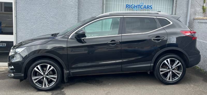 Nissan Qashqai 1.5 Dci N-connecta - 2017 67 YF67YAJ Black #3