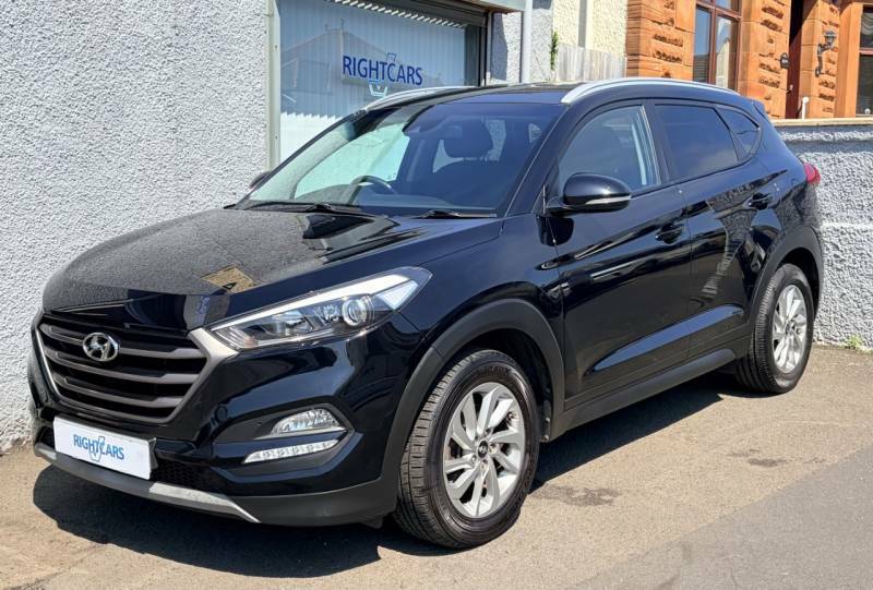 Hyundai Tucson 1.7 Crdi Blue Drive Se Nav 2Wd Dct - 2017 17 Black #2