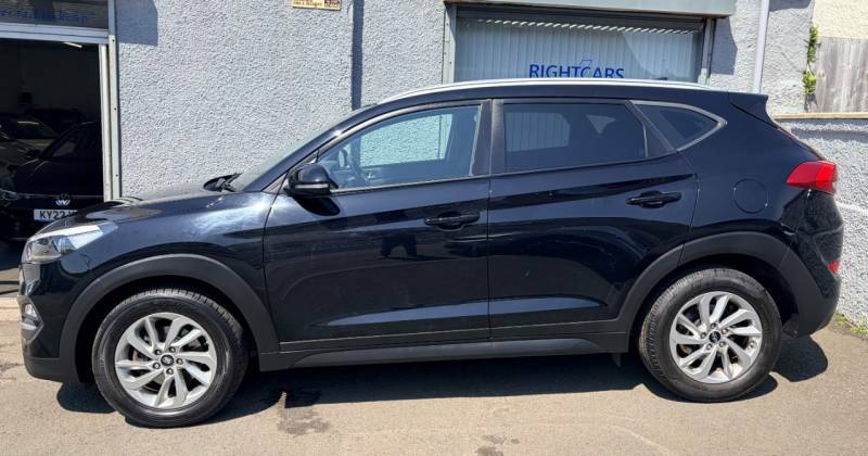 Hyundai Tucson 1.7 Crdi Blue Drive Se Nav 2Wd Dct - 2017 17 Black #3