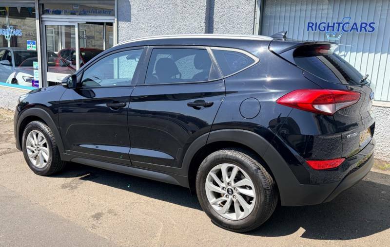 Hyundai Tucson 1.7 Crdi Blue Drive Se Nav 2Wd Dct - 2017 17 Black #4