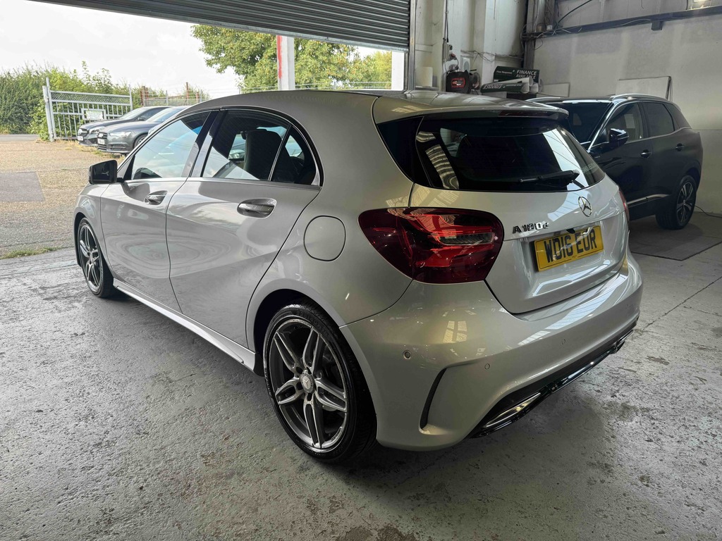 Mercedes-Benz A Class A180d Amg Line Premium Plus WO16EOR Silver #4