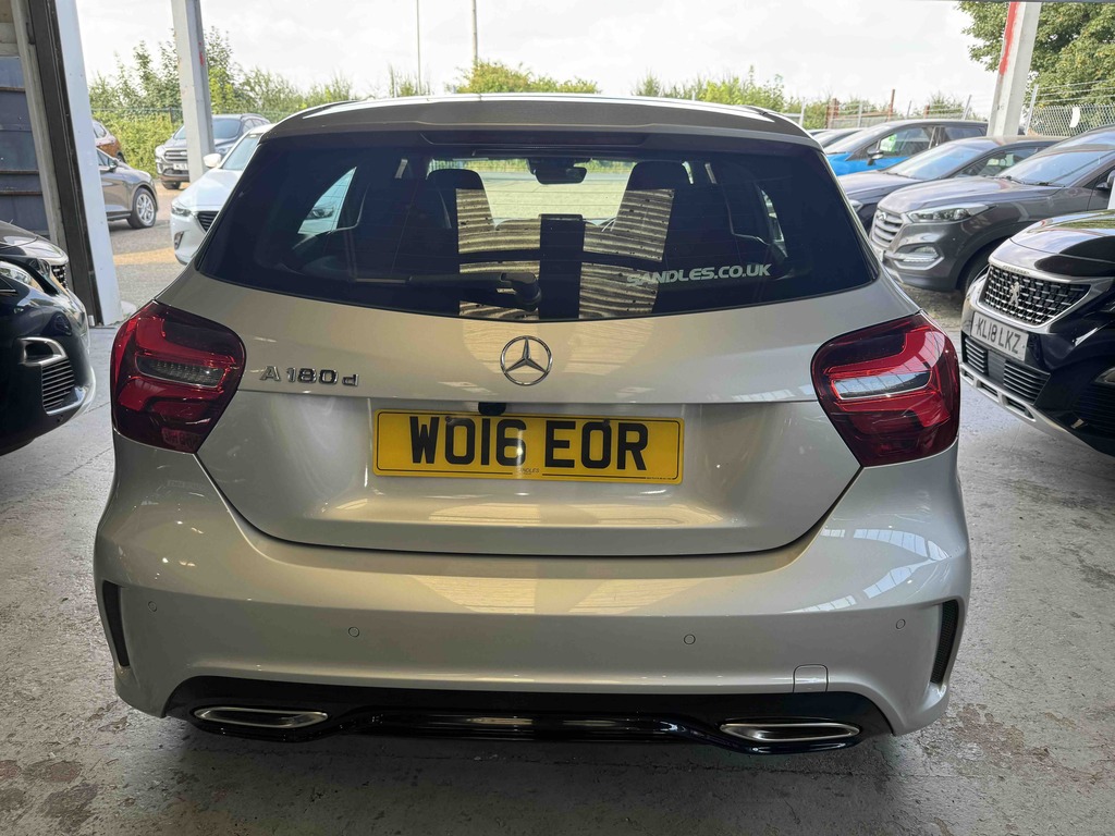 Mercedes-Benz A Class A180d Amg Line Premium Plus WO16EOR Silver #5