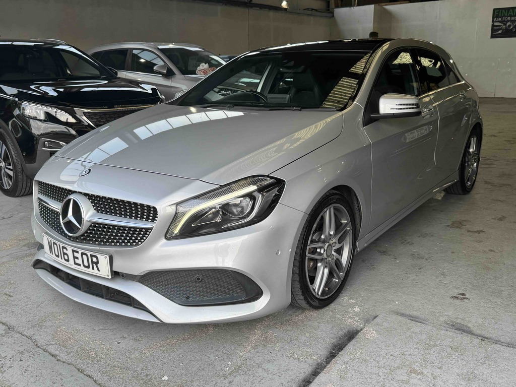 Mercedes-Benz A Class A180d Amg Line Premium Plus WO16EOR Silver #2