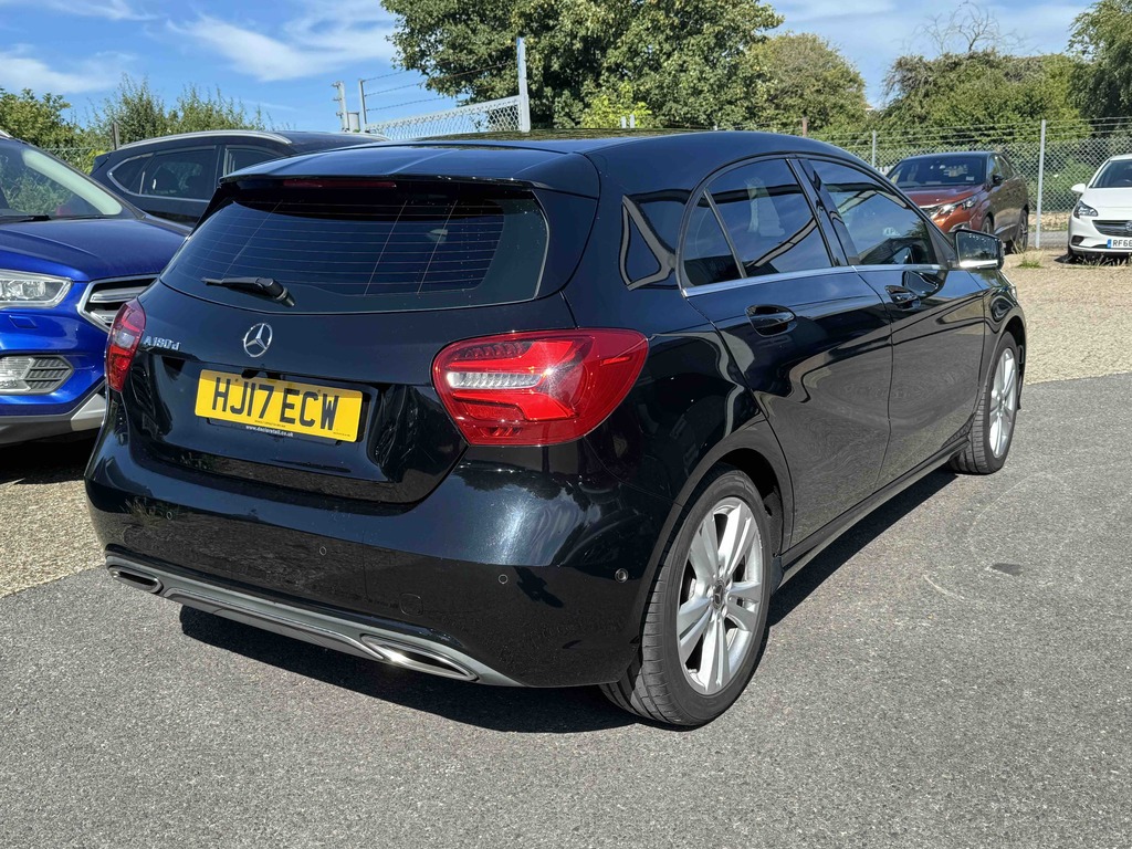Mercedes-Benz A Class A180d Sport Premium HJ17ECW Black #3