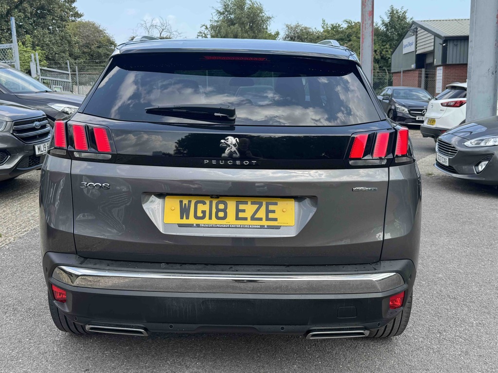 Peugeot 3008 1.5 Bluehdi Gt Line Premium Eat8 Grey #4