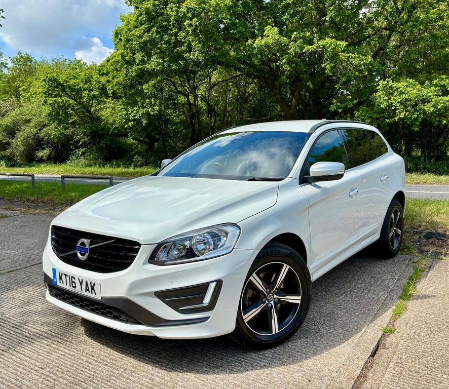 Volvo XC60 Suv 2.4 D5 R-design Nav Awd Euro 6 Ss KT16YAK White #3