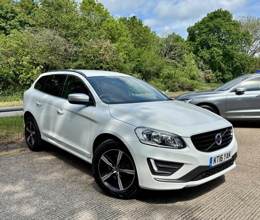 Volvo XC60 Suv 2.4 D5 R-design Nav Awd Euro 6 Ss White