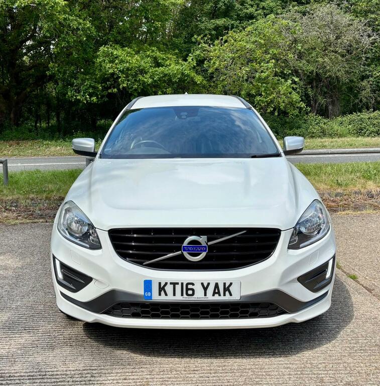 Volvo XC60 Suv 2.4 D5 R-design Nav Awd Euro 6 Ss KT16YAK White #2